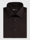 Chocolate Sauce Non-Iron Solid Shirt