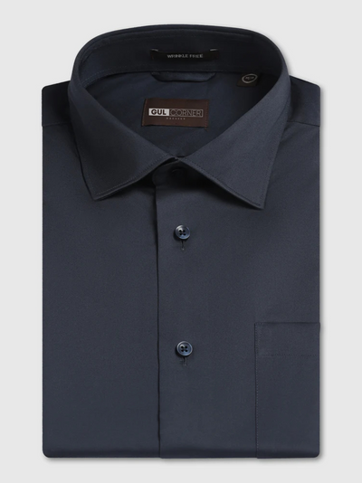 Charcoal Non-Iron Solid Shirt