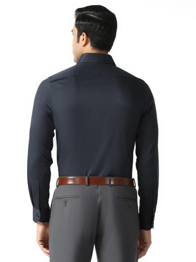 Charcoal Non-Iron Solid Shirt