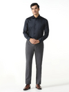 Charcoal Non-Iron Solid Shirt