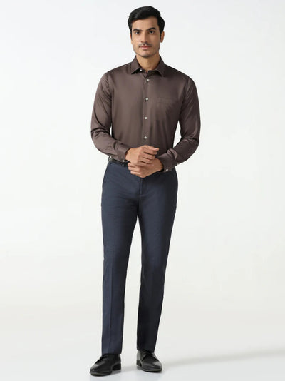 Tan Non-Iron Solid Shirt
