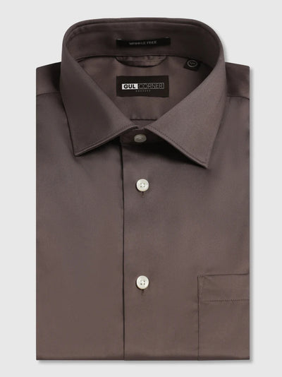 Tan Non-Iron Solid Shirt