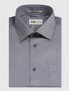 Mid Grey Non-Iron Solid Shirt