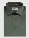 Olive Non-Iron Solid Shirt