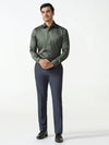Olive Non-Iron Solid Shirt