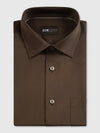 Tobacco Brown Solid Shirt