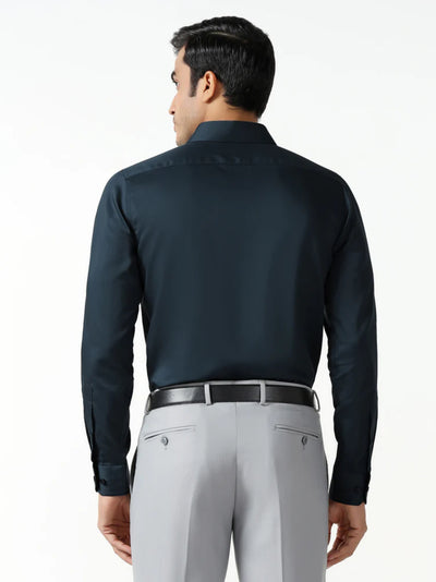 Teal Non-Iron Solid Shirt