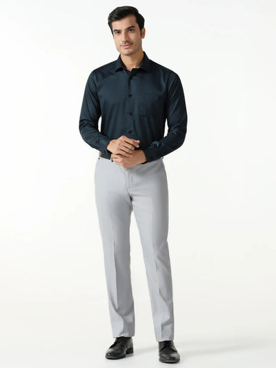 Teal Non-Iron Solid Shirt