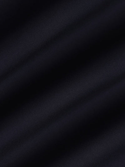 TechPro Slim Fit Casual Navy Solid Trousers