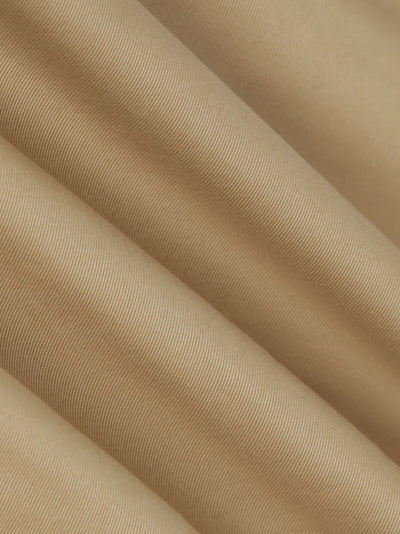 Sneaker Fit Casual Khaki Solid Trousers