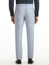 Slim Fit Light Blue Solid Trouser