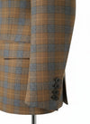 Plaid pattern blazer