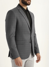Casual Checkered Blazer