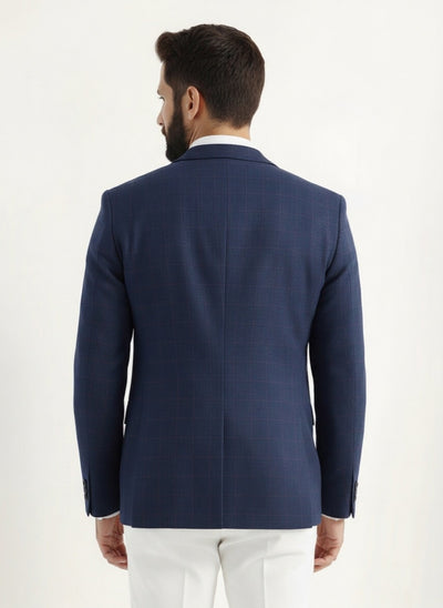 Blue Wool Blazer