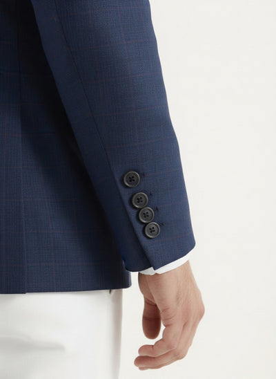Blue Wool Blazer