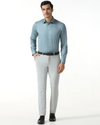 Petrol Blue Non-Iron Solid Shirt