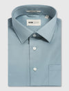 Petrol Blue Non-Iron Solid Shirt