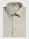 Cream Non-Iron Solid Shirt
